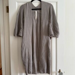 The Group Babaton Javier Cocoon Cardigan xs/xxs taupe
